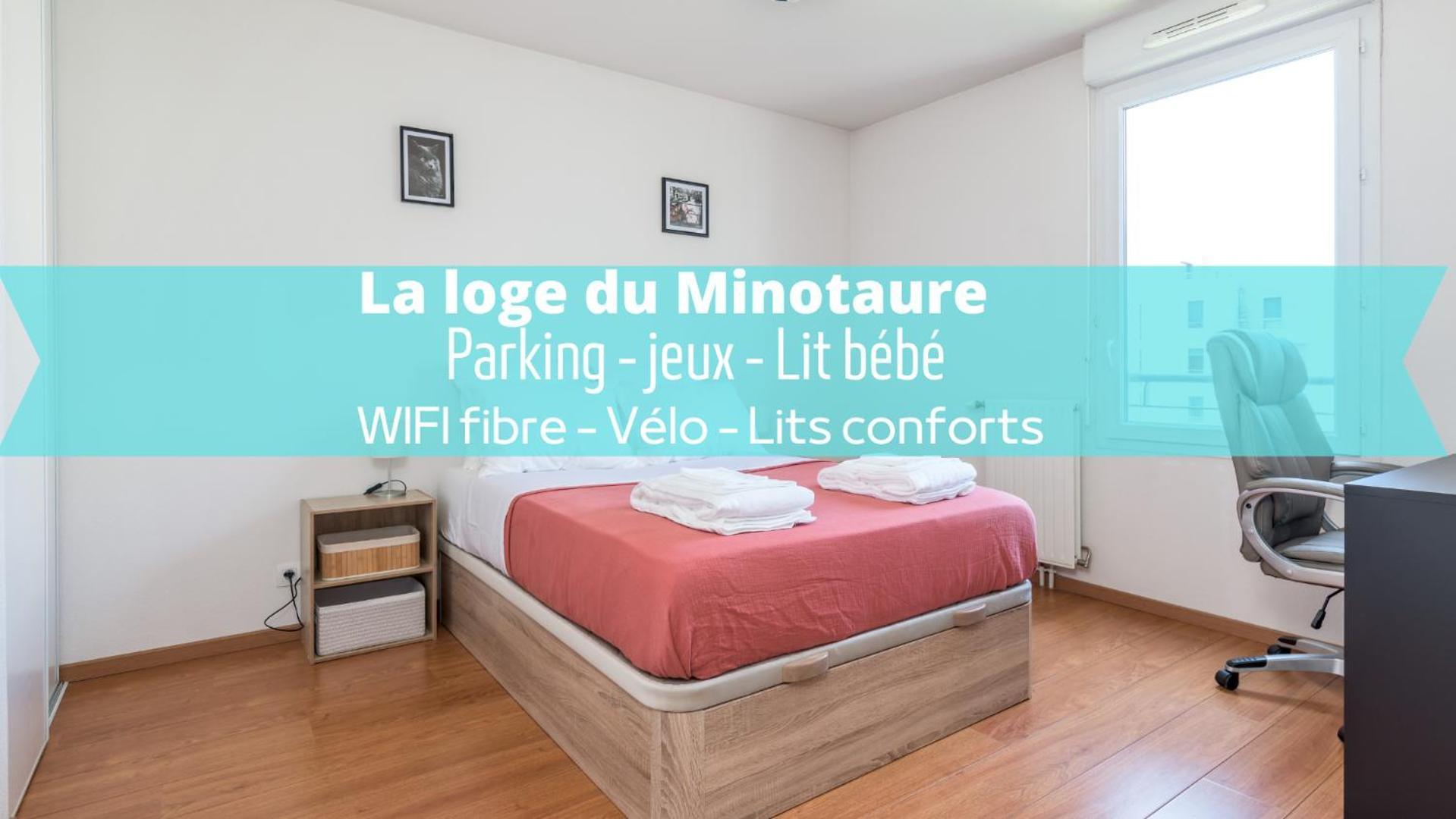 Apartament La Loge Du Minotaure, Parking Et Bureaux Tuluza Zewnętrze zdjęcie